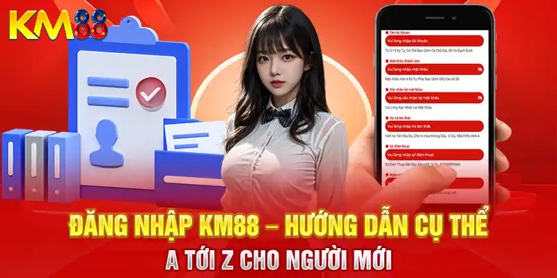 Đăng nhập KM88 quy trình truy cập an toàn và nhanh chóng